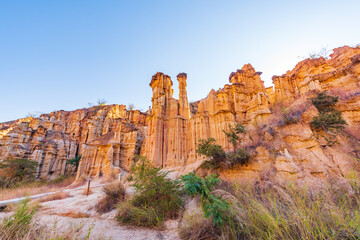 Landscape of Chuxiong Yuanmou Tulin in Yunnan, China