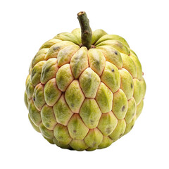 Obraz premium Custard apple. isolated on a transparent background.