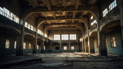 Obraz premium Neglected Buildings: Recent Observations in Construction Neglect