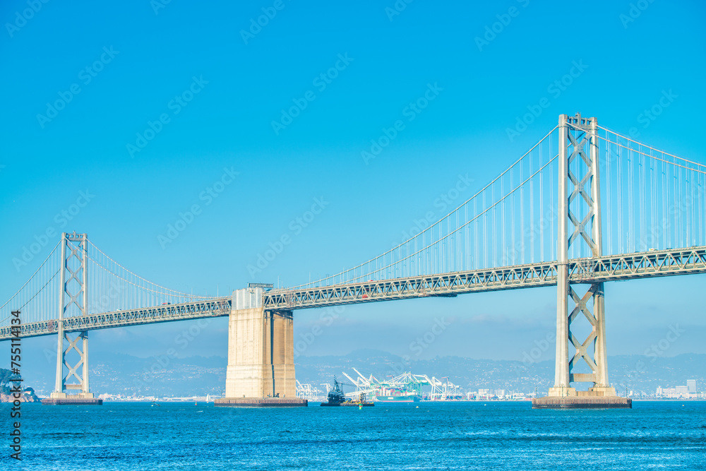 Sticker Bay Bridge in San Francisco