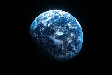 Naklejka na ściany i meble Earths Blue Marble Viewed From Space