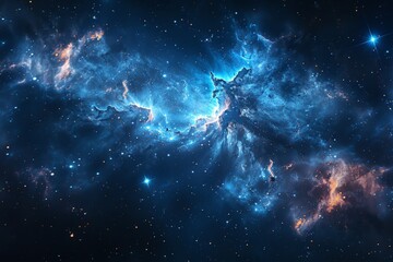 Obraz na płótnie Canvas Large Cluster of Stars in the Night Sky