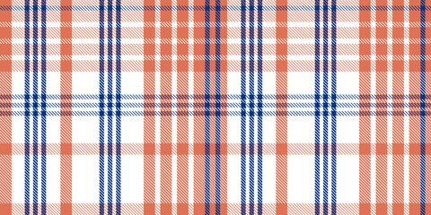 Gingham pattern background. Retro tablecloth texture. Abstract color full of Scott pattern. Pastel gingham seamless background for print on fabric. Vector art.
