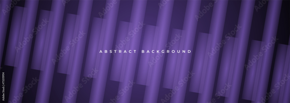 Poster dark violet abstract background with modern diagonal geometric shapes. futuristic elegant dark purpl