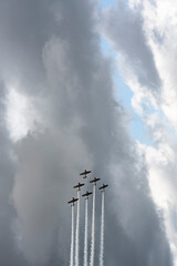 Formation of aircraft 