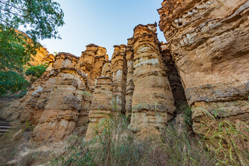 Landscape of Chuxiong Yuanmou Tulin in Yunnan, China