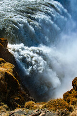 Golden Falls - The Spectacular Gullfoss Waterfalls of Iceland
