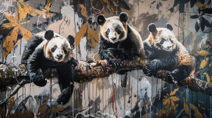 Endangered animals wall art