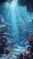 Underwater scenery