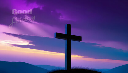 Good Friday Copy space text Background