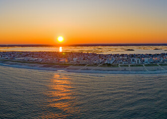 Sunset Over The Island