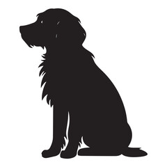 A black silhouette Daisy dog set
