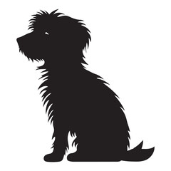 A black silhouette Daisy dog set
