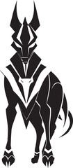 Unveiling the Underworld An Anubis Mascot Logo Design with Mystery Echoes of Anubis An Abstract Anubis Mascot Vector Graphic Design