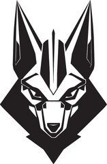 Modern Mythology An Abstract Anubis Icon for Powerful Branding Unveiling the Afterlife An Anubis Mascot Logo Design with Power