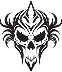 Otherworldly Ossuary Tattoo Graphic Symbol Symbolic Surrender Abstract Skull Logo