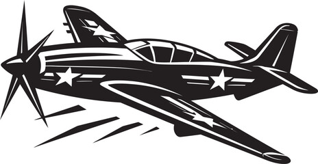 Thunderbird Thunder Thunderbolt Iconic Symbol Aero Aviator Air Force Thunderbolt Emblem Design