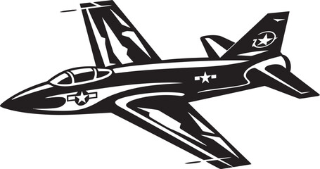 Thunderhawk Tribute Thunderbolt Vector Emblematic Design Storm Squadron Air Force Thunderbolt Graphic Emblem