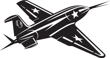 Lightning Lance Thunderbolt Emblematic Graphic Vector Thunderstrike Air Force Thunderbolt Icon Vector Emblem