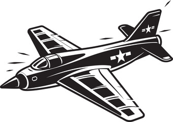 Storm Surge Thunderbolt Emblematic Iconic Vector Thunderbolt Tribute Air Force Thunderbolt Iconic Graphic Design