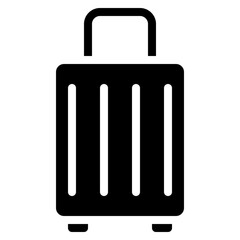Rolling Suitcase Icon