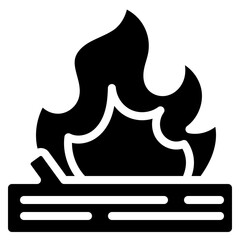 Log Fire Icon