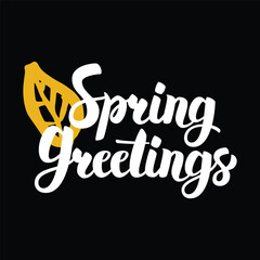 spring greetings