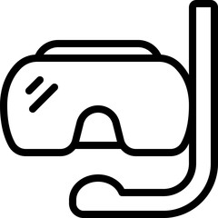 Swimming Snorkel Icon