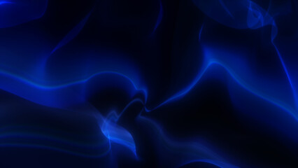Abstract digital splash in a cyberspace. Ring of the energy waves. Futuristic background