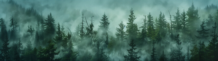 The Pacific Northwest: A Symphony of Mist and Evergreens
