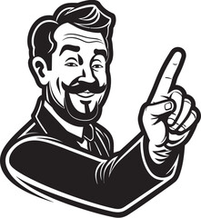 Interactive Gesture Finger Sign Iconic Pose Playful Pointer Mans Symbolic Symbol