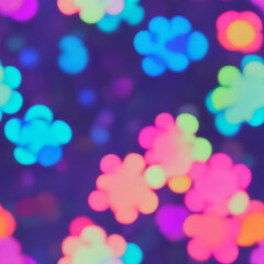 Abstract Soft Glow Colorful Background Pattern