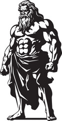 Heroic Legacy Ancient Hercules Logo Mythical Guardian Vector Symbolic Design