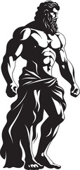 Mythic Muscle Vector Emblematic Icon Heroic Legacy Ancient Hercules Logo