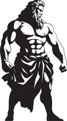 Mythic Muscle Ancient Hercules Symbol Titan of Power Iconic Hercules Design