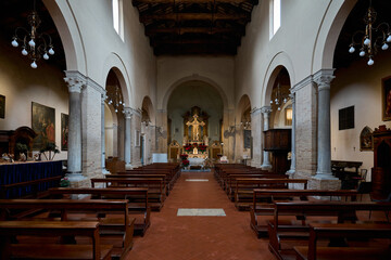 Fototapeta na wymiar Santa Maria Maggiore church in Ravenna, Italy