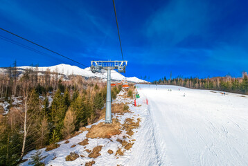 Ski resort, Tatranska Lomnica, Slovakia, High Tatras - 755153113