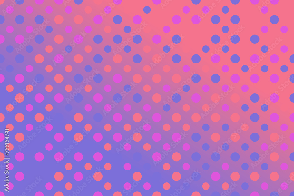 Poster abstract gradient dot pattern background design - colorful vector illustration with dots