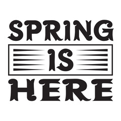 spring is here
