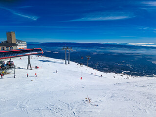 Ski resort, Tatranska Lomnica, Slovakia, High Tatras - 755156746