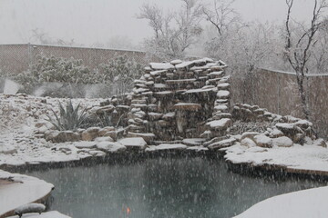 Snow in the Desert, sometimes.