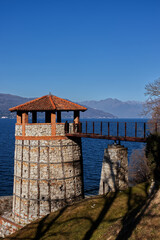 An old furnace on Lake Maggiore in Ispra.