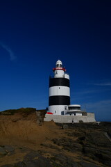 The Hook lighthouse, Hook Head, Hook peninsula, County Wexford, Ireland