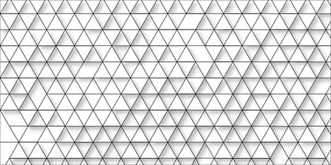 Abstract 3D Low Poly Fractal Design triangle shapes White mosaic textured background. For Interior design & Backdrop Websites, Presentations, Brochures, Social Media Graphics.