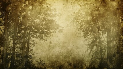 A rustic sepia and moss textured background, evoking nostalgia and nature.
