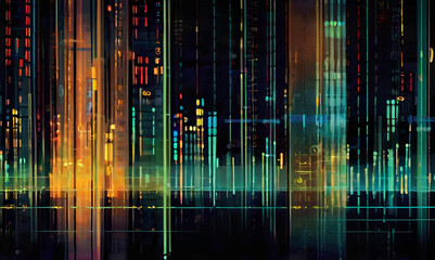 Matrix-like background