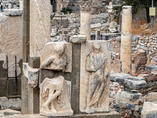 Kolumny Efez - obrazy, fototapety, plakaty