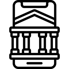 Mobile Banking Icon