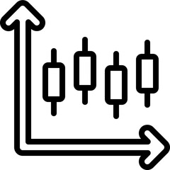 Stock Market Chart Icon
