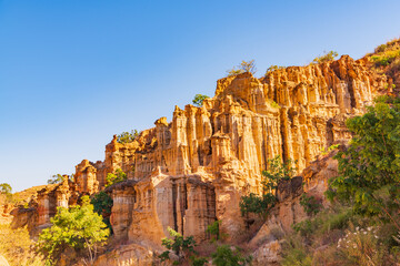 Landscape of Chuxiong Yuanmou Tulin in Yunnan, China